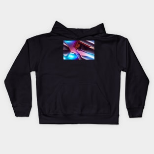 Seamless Holographic Texture XII Kids Hoodie